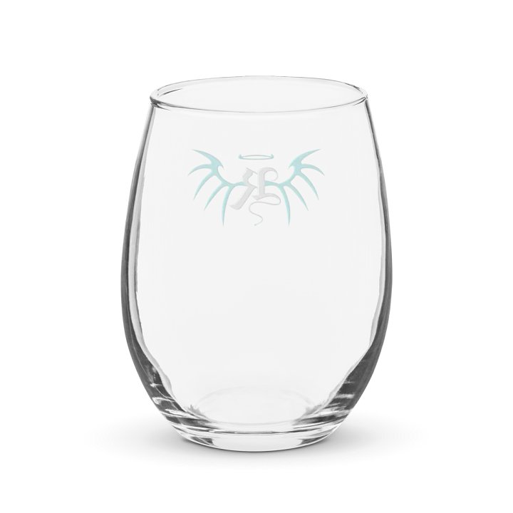 RafaZafar Logo Stemless Wineglass (silver) product image (2)