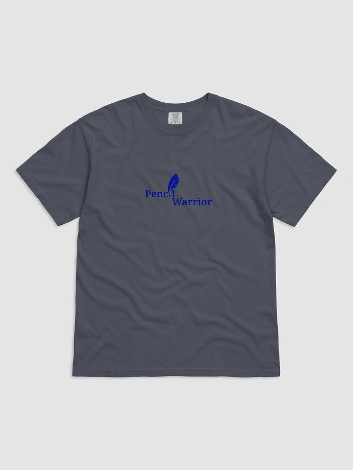 Pencil Warrior Blue Feather T-Shirt product image (1)