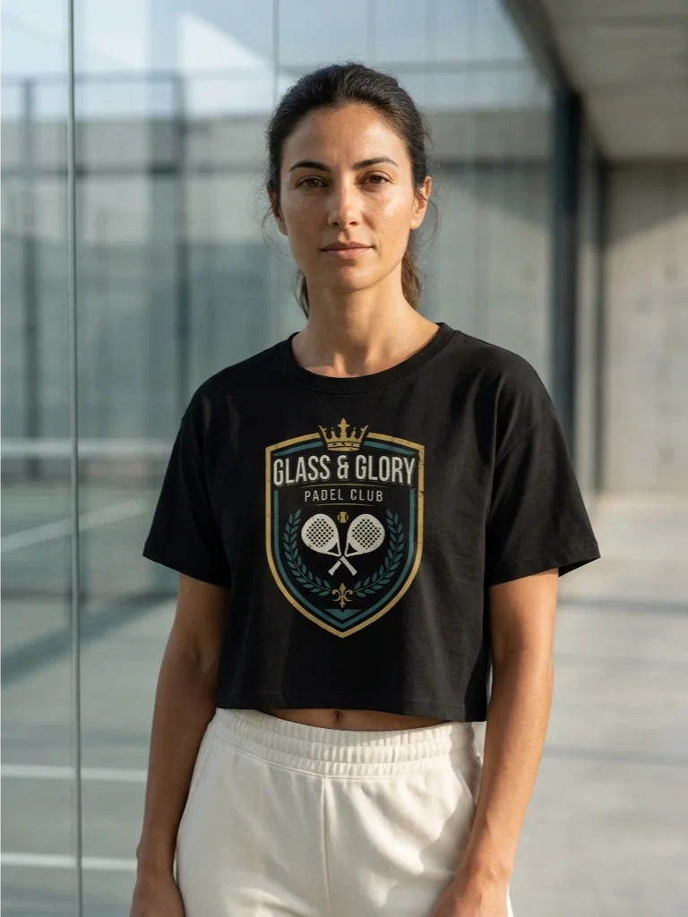 Cropped Club Crest Tee product image (6)