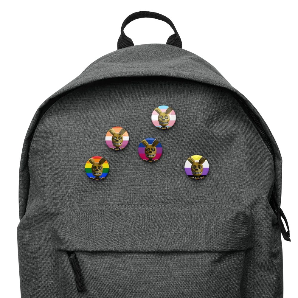 Springy Bright Pride Pins! (Set 1) product image (5)
