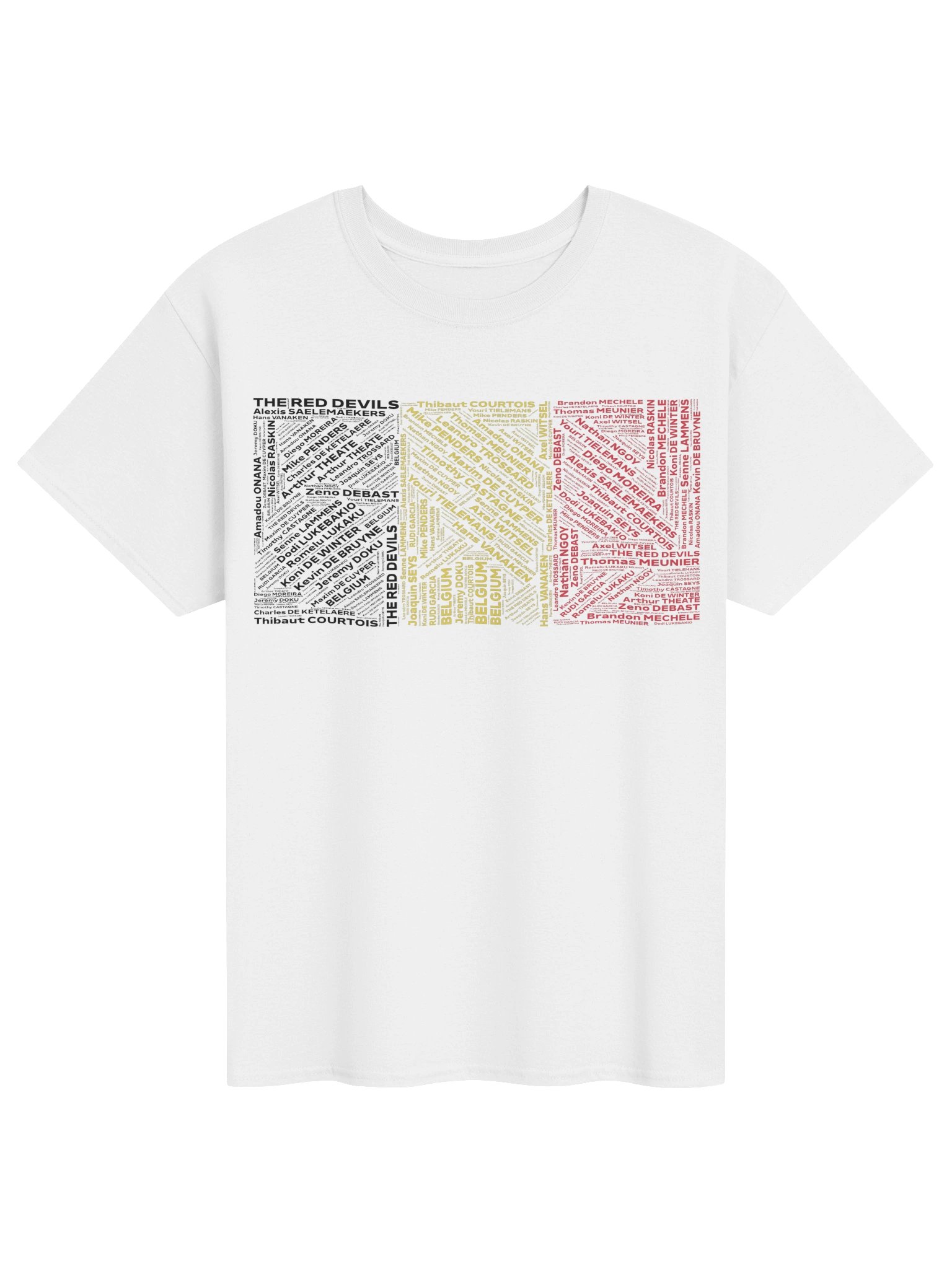 Rep the Squad Soccer T Shirt - Belgium 2026 (Unisex) product image (4)