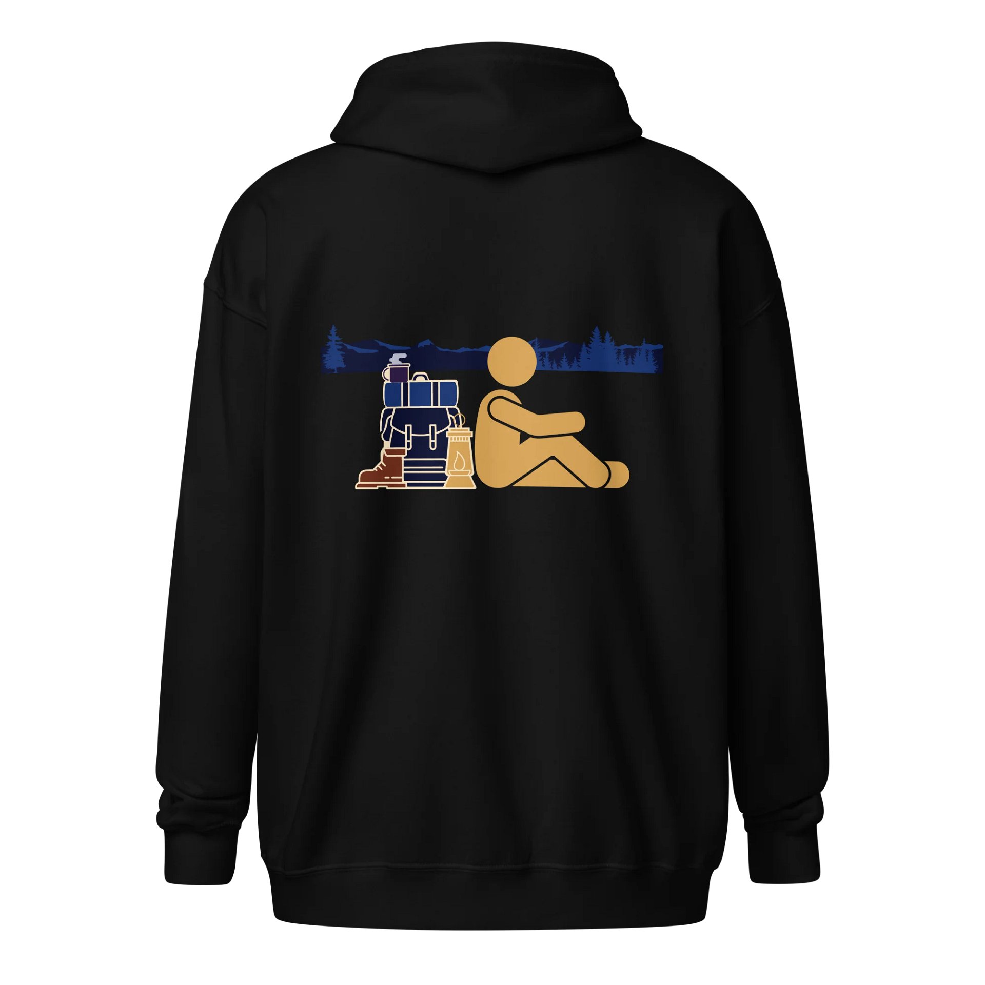 I'd Rather Be Zip Hoodie product image (8)