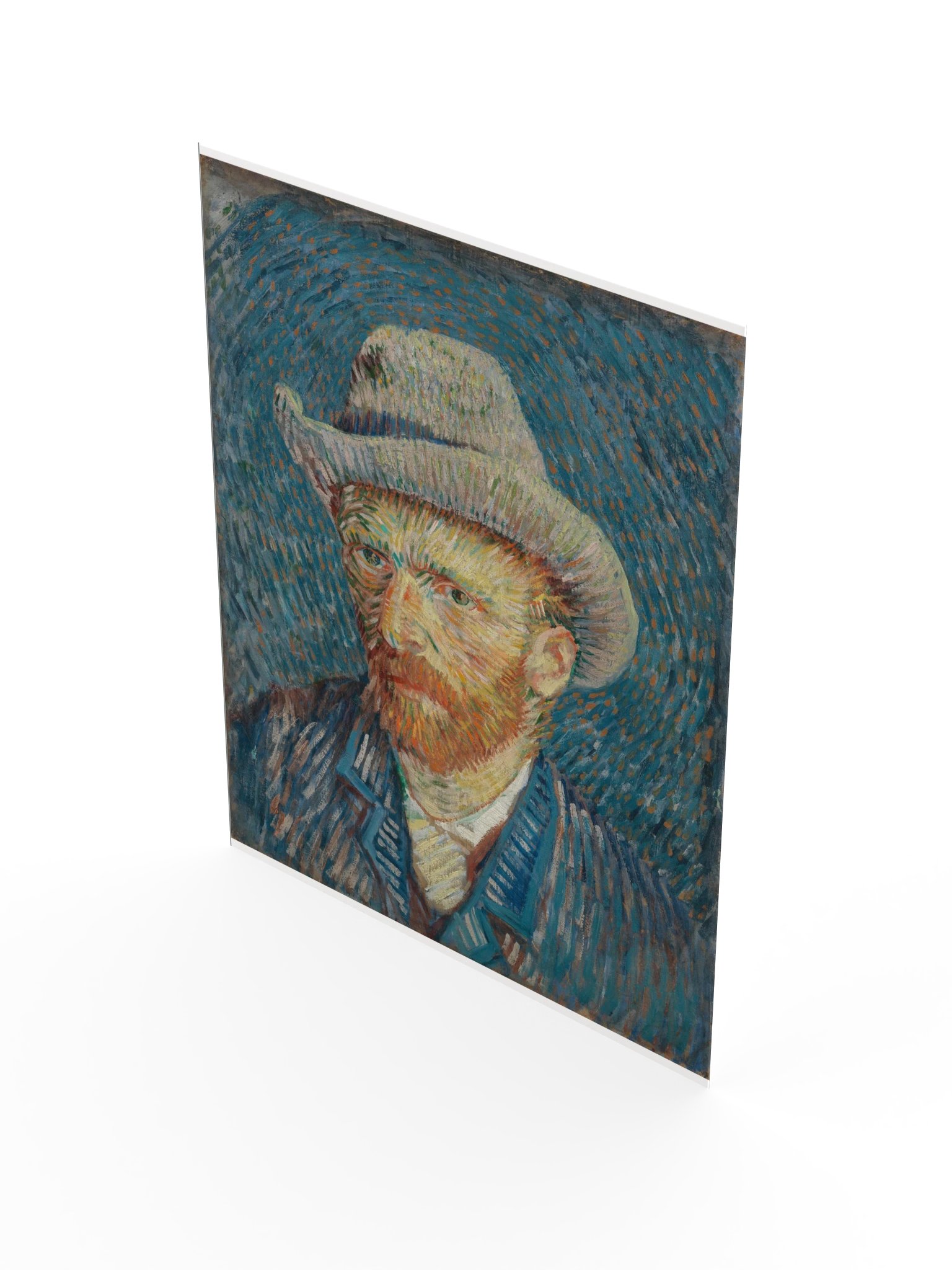 Van Gogh, Self-Portrait with Grey Felt Hat (1887) Fine Art Print product image (31)