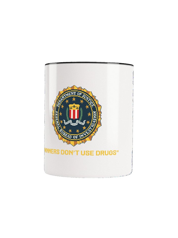 Winners Don't Use Drugs White Mug product image (1)