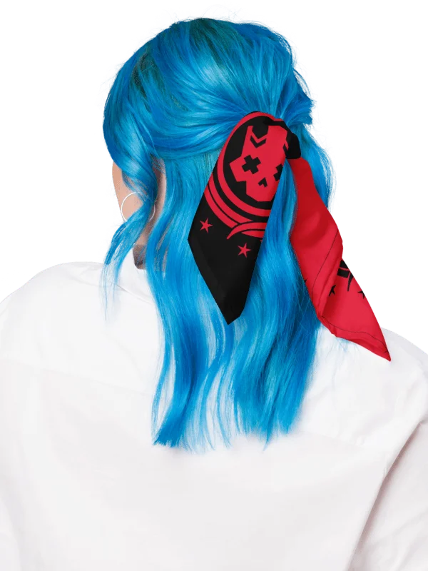 Task Force Red/Black Bandana product image (3)