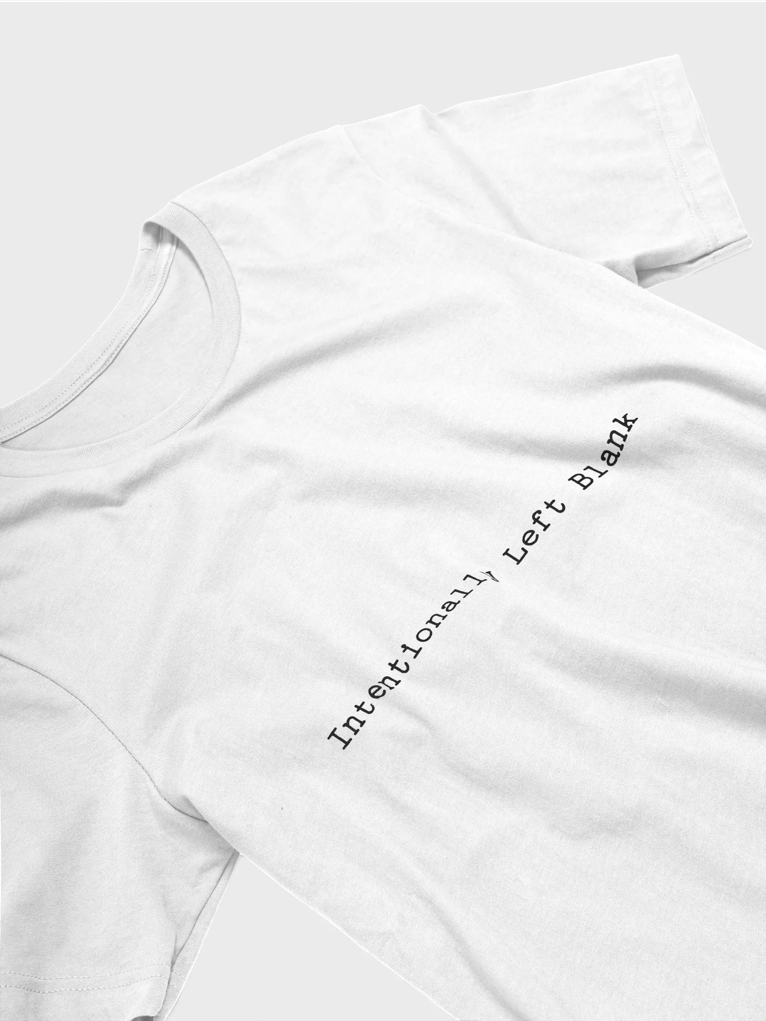 Intentionally Left Blank Printed Supersoft T-Shirt product image (24)