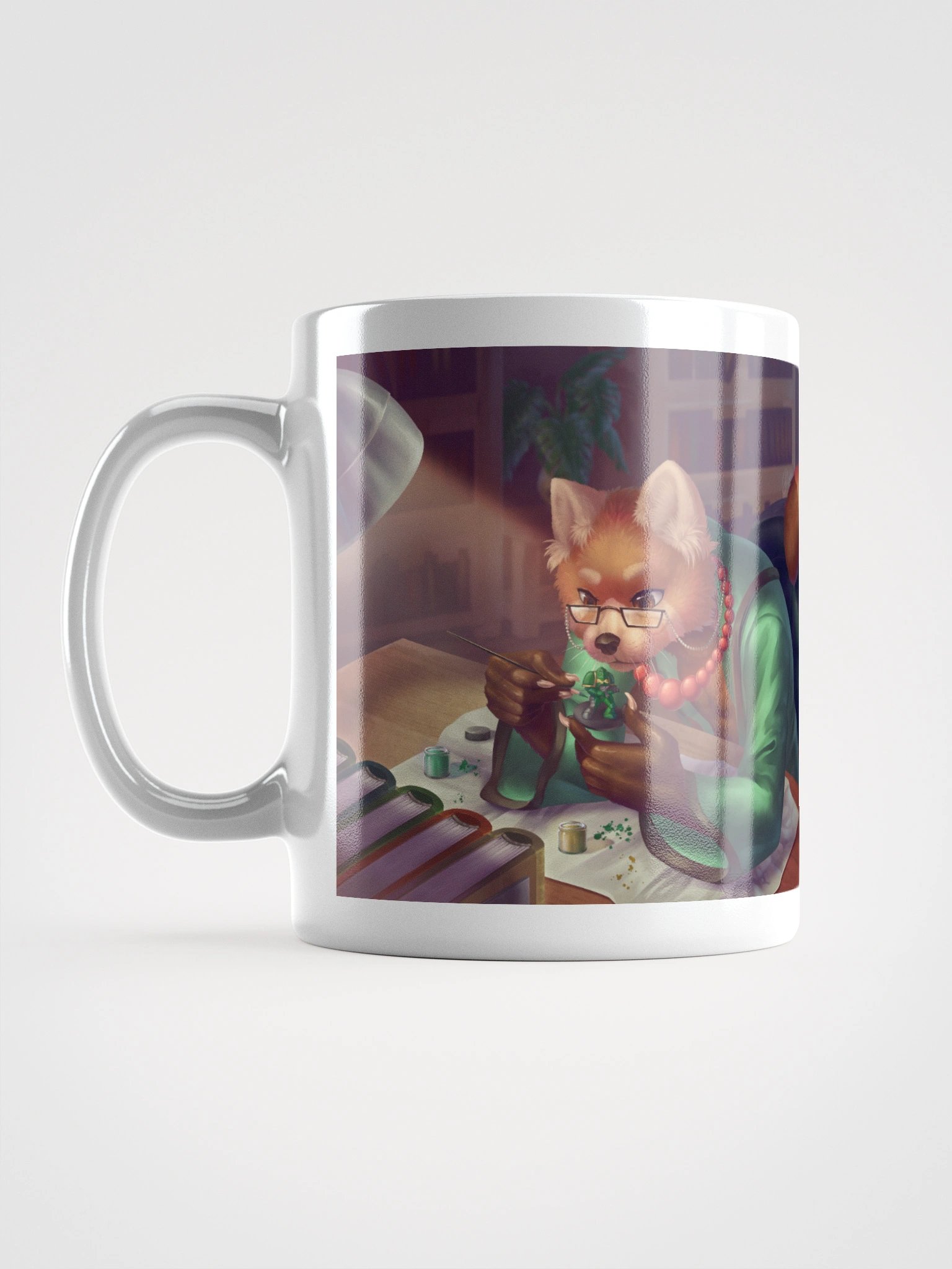 Painterly Panda Mug product image (2)