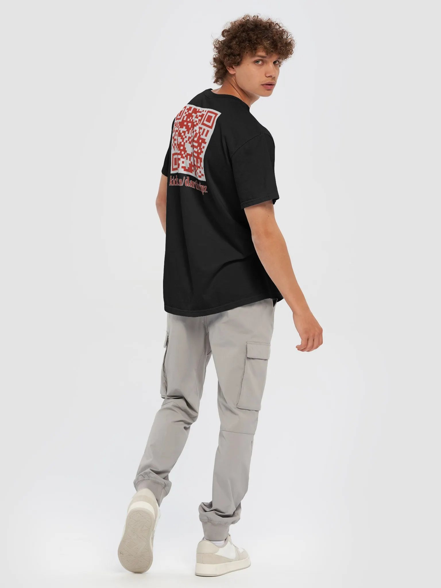 Kick T With Channel  QR Code Red product image (8)