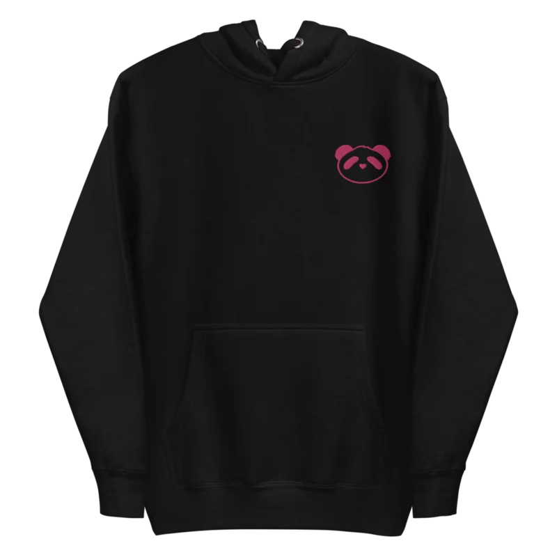 Panda Black Hoodie product image (1)