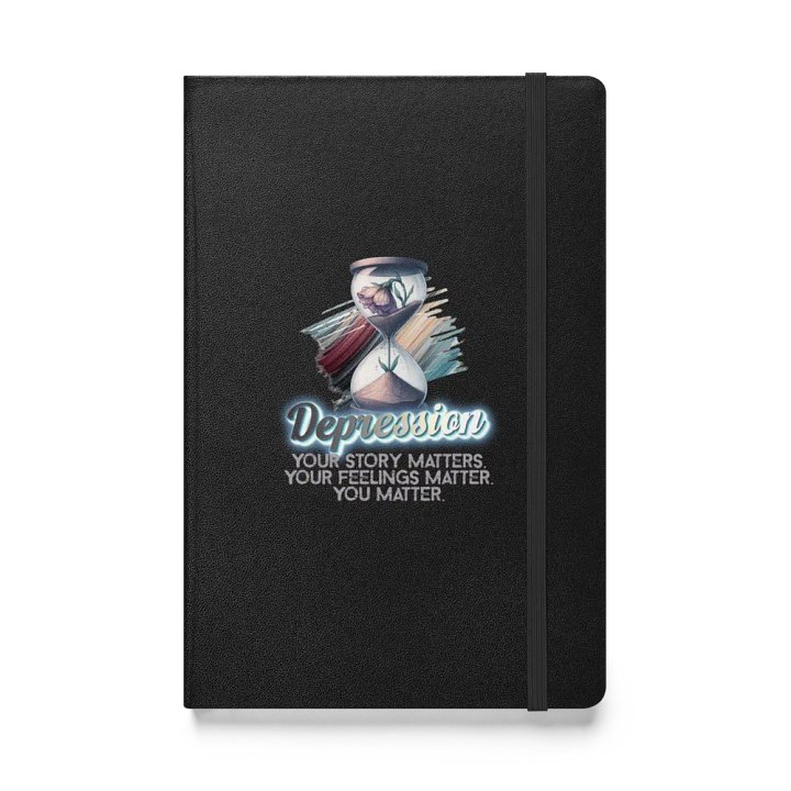 Depression #1 Hardcover Bound Notebook | JournalBook® product image (1)