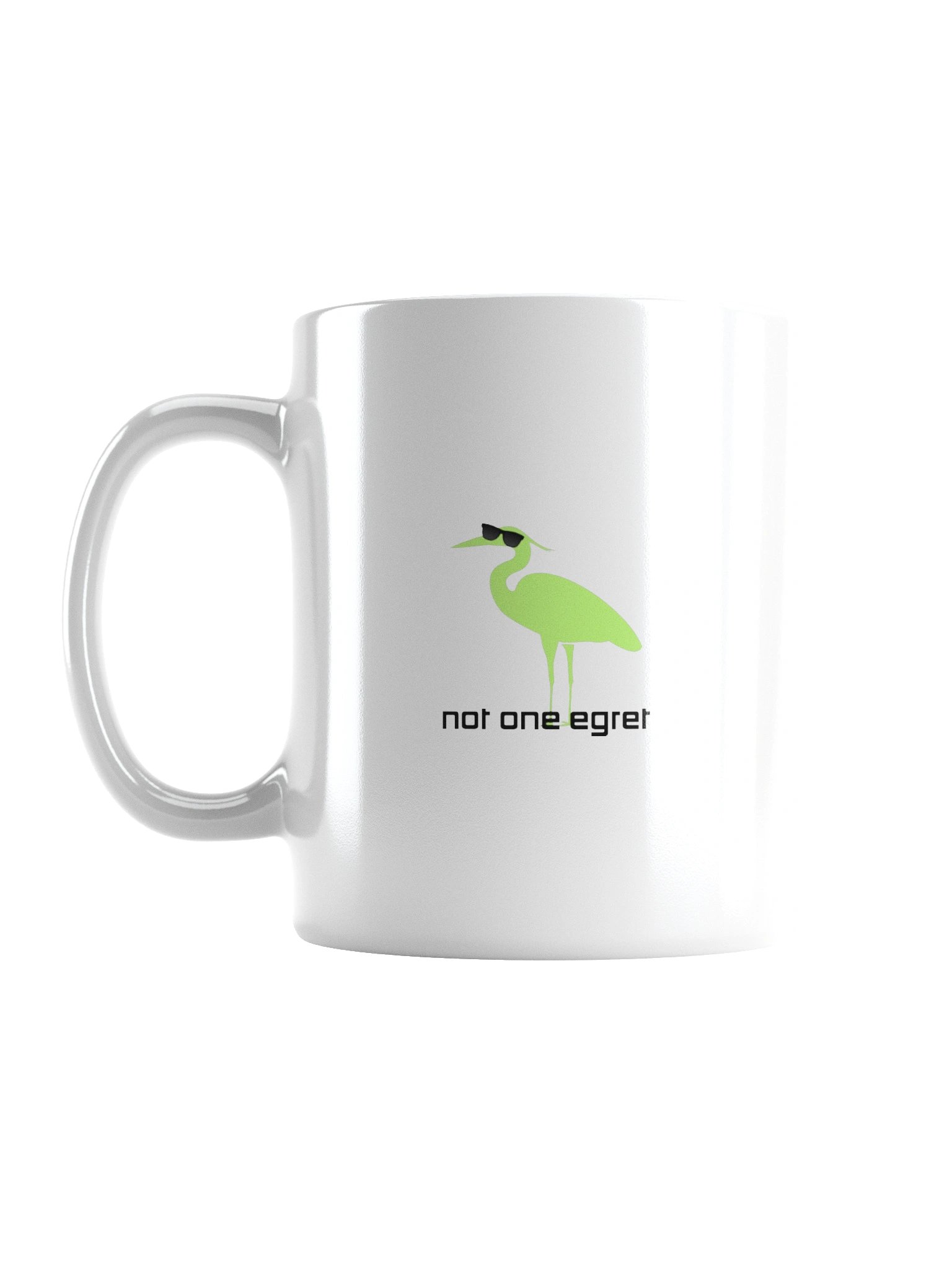 Not One Egret Mug product image (1)