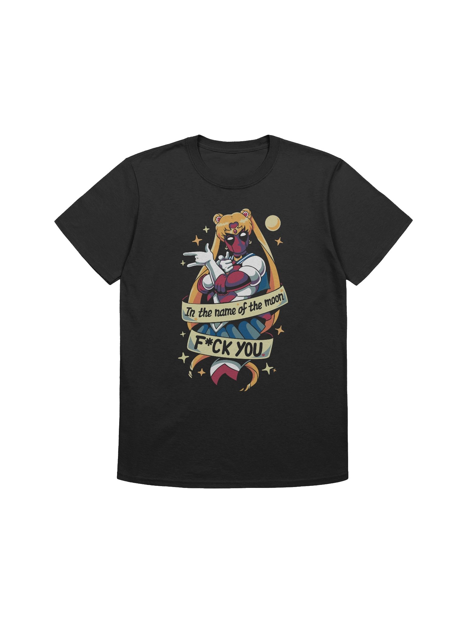 Deadpool Sailor Moon Parody – Gildan Softstyle T-Shirt product image (1)