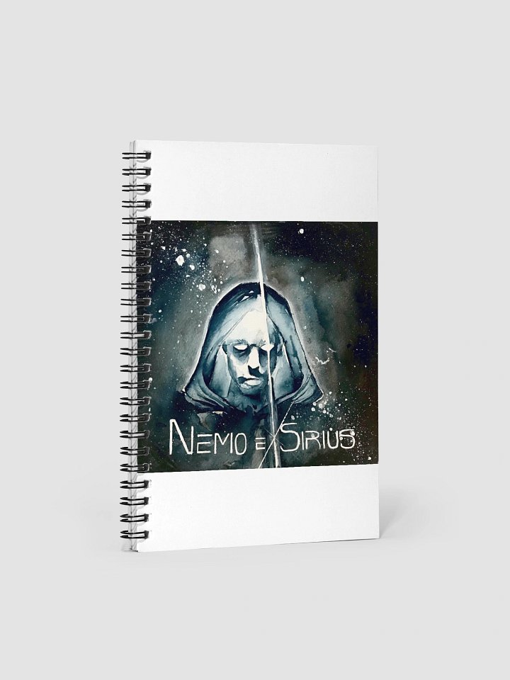 Symmetrical Solitude Spiral Notebook product image (1)
