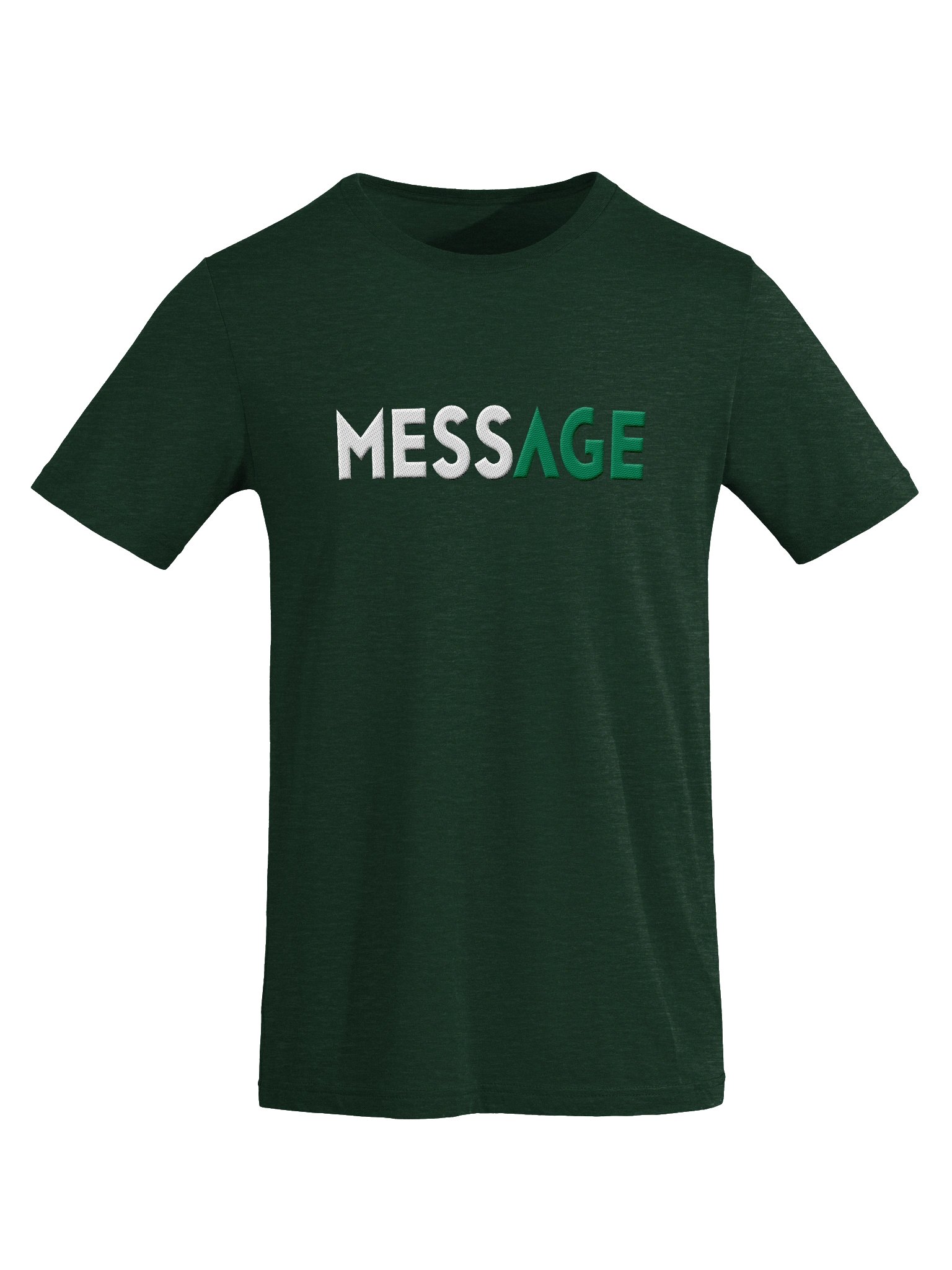 T-mess T-age T-shirt //embroidered triblend fabric\\ worldwide! product image (8)