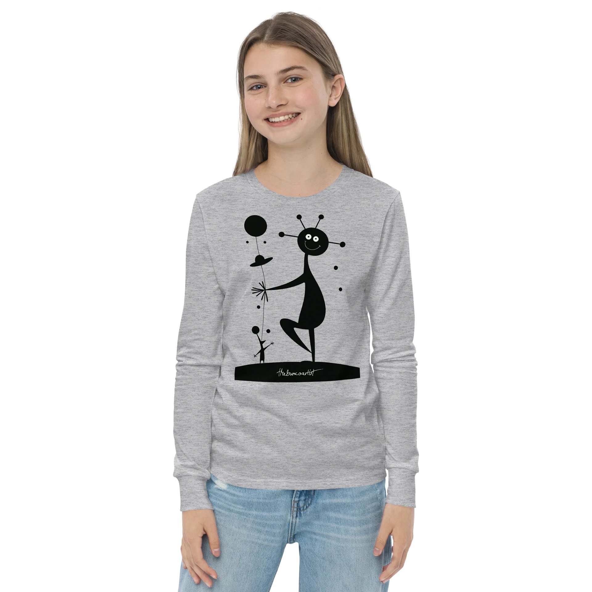 Bella+Canvas Youth Long Sleeve T-Shirt product image (2)
