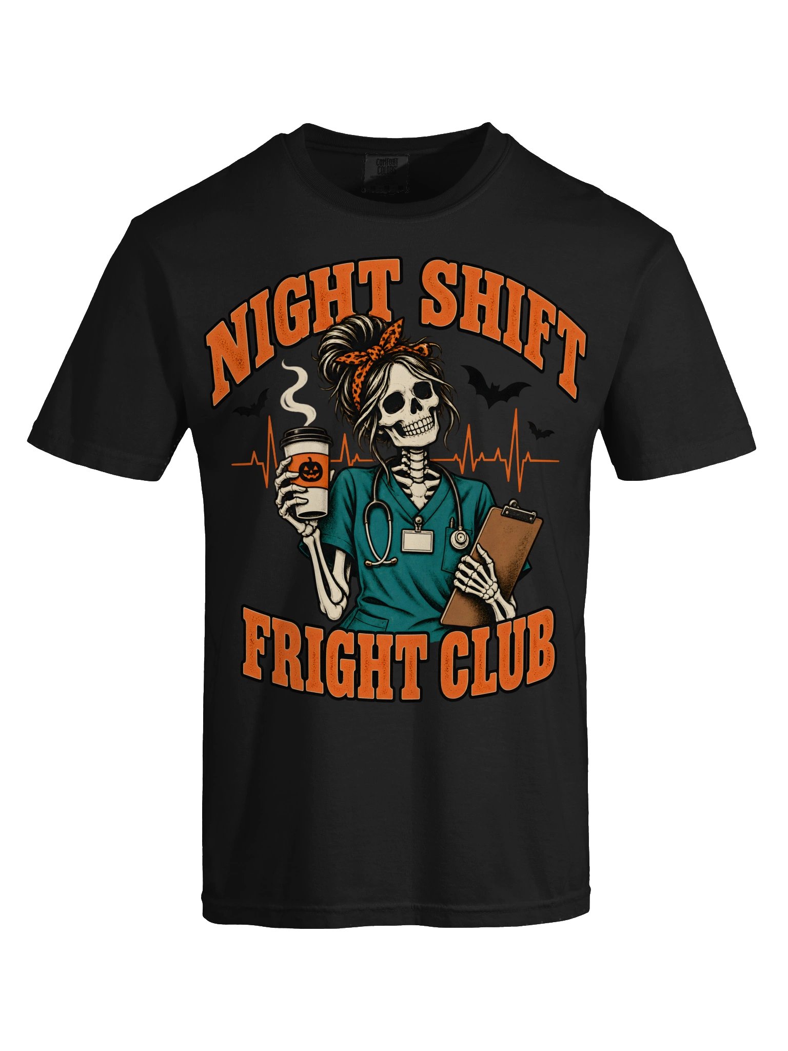 Night Shift Fright Club | Halloween Nurse Shirt product image (9)