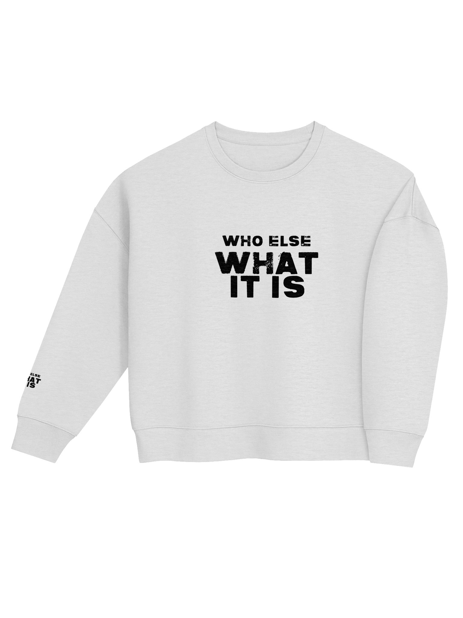 Minimal Black Crew Neck Sweatshirt product image (4)