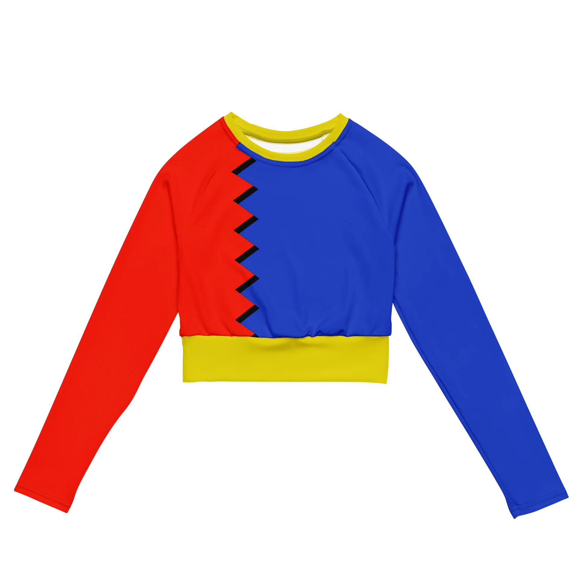 The Hedgehog Zone Long-Sleeved Crop Top product image (2)