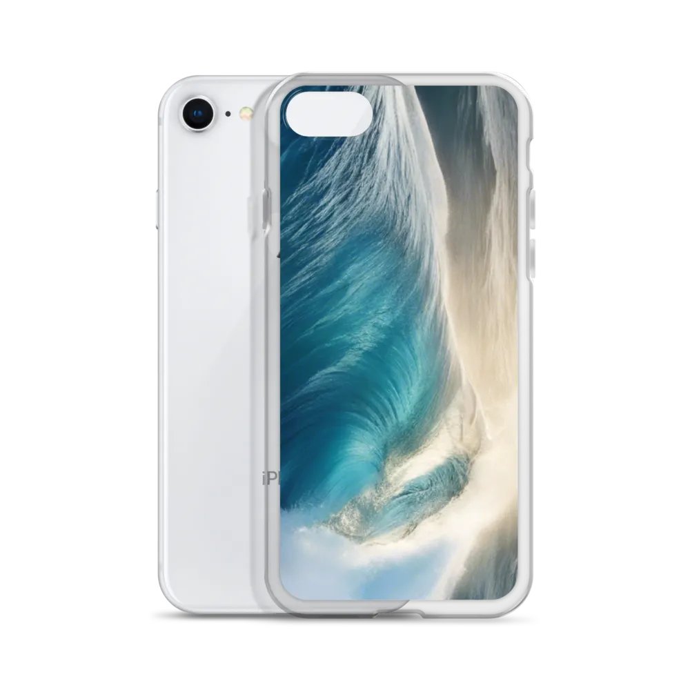Ocean Wave Clear iPhone Case product image (51)