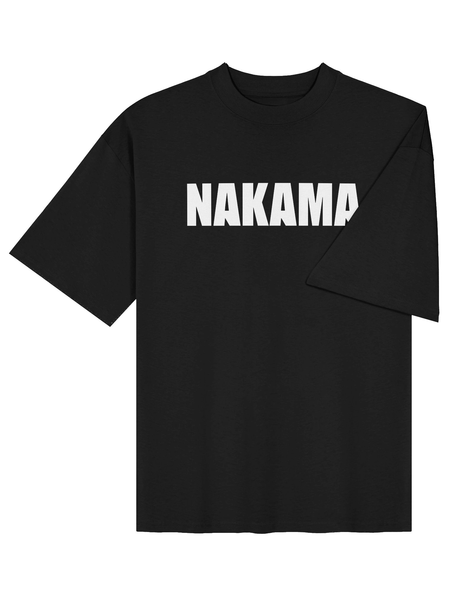 NAKAMA Wordmark HQ Tee (white/black) product image (4)