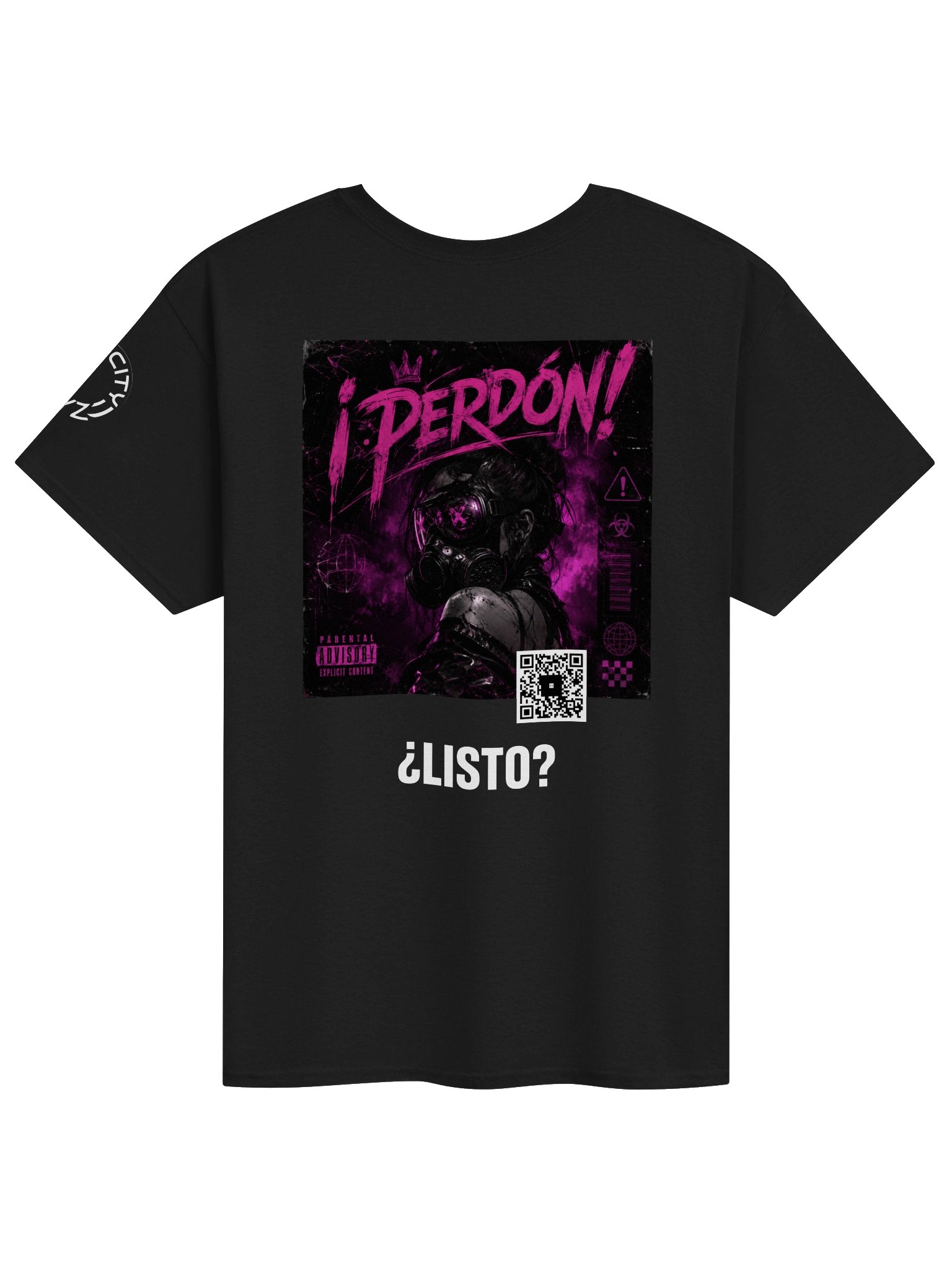 ¡PERDÓN! Scan Tee - Aggressive Phonk Montagem Art Shirt product image (1)