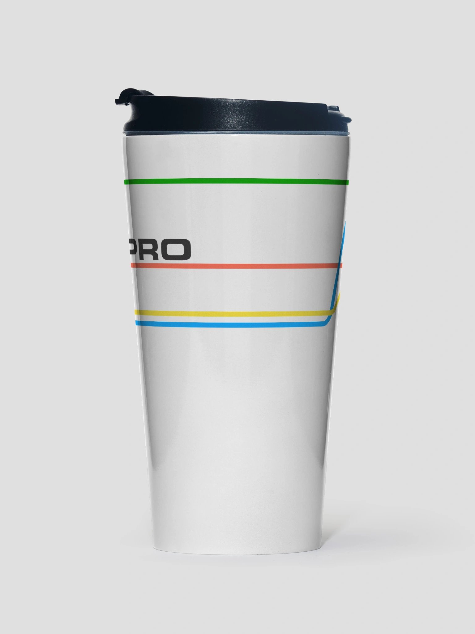 80s inspired STFC.PRO graph lines Travel Mug product image (1)