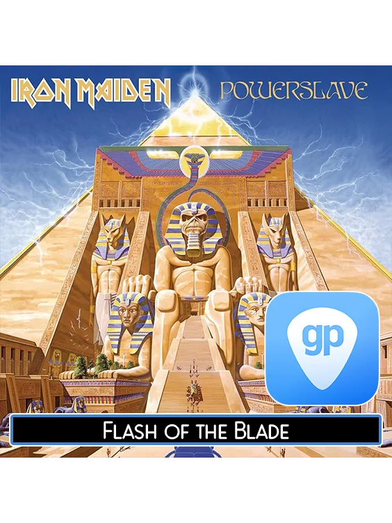 Flash of the Blade | PDF Tab + Guitar Pro | Iron Maiden product image (1)