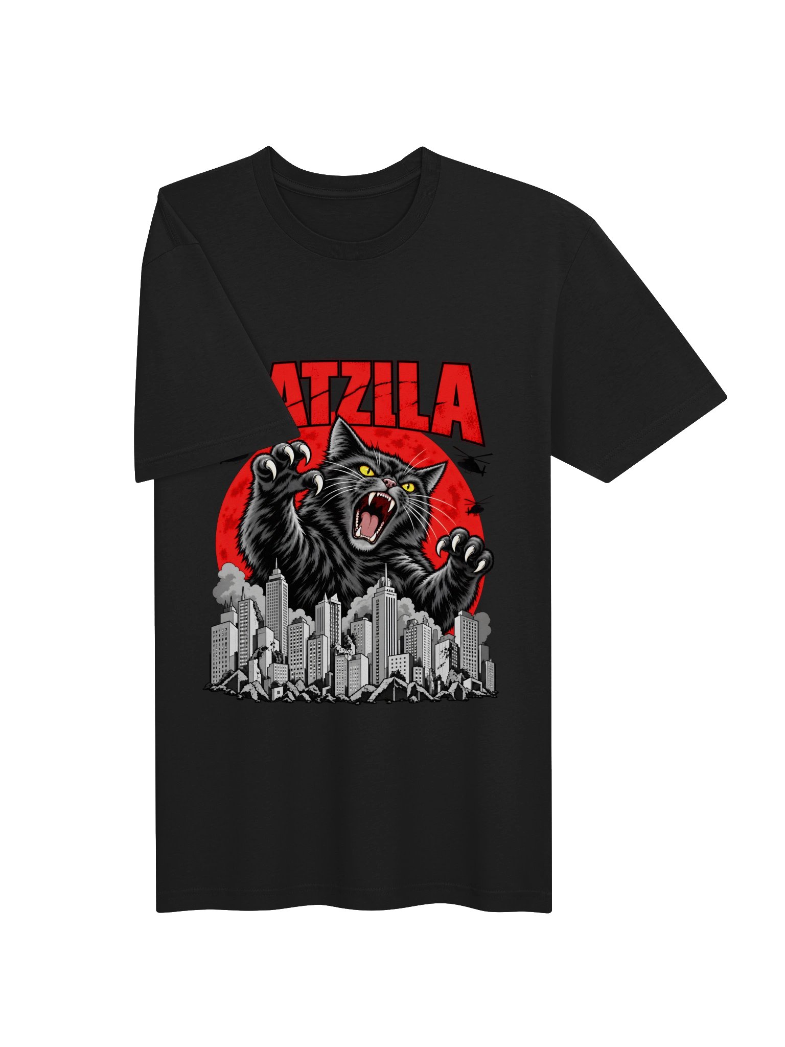 Catzilla T-shirt product image (15)