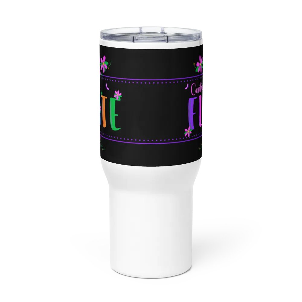 Floral Flute Travel Mug - Contrabass product image (3)