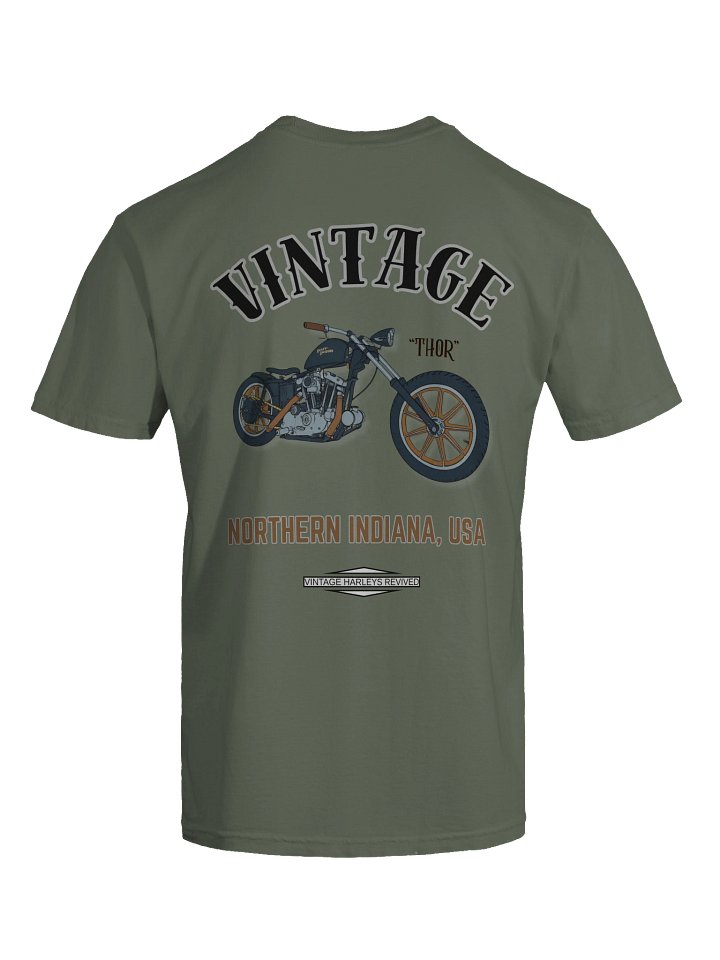 “Thor” Vintage Harleys Revived Tee product image (2)
