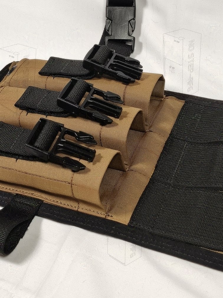 'Ready to ship' Gen-1 Drop leg MP5 Pouch, Coyote/black product image (5)