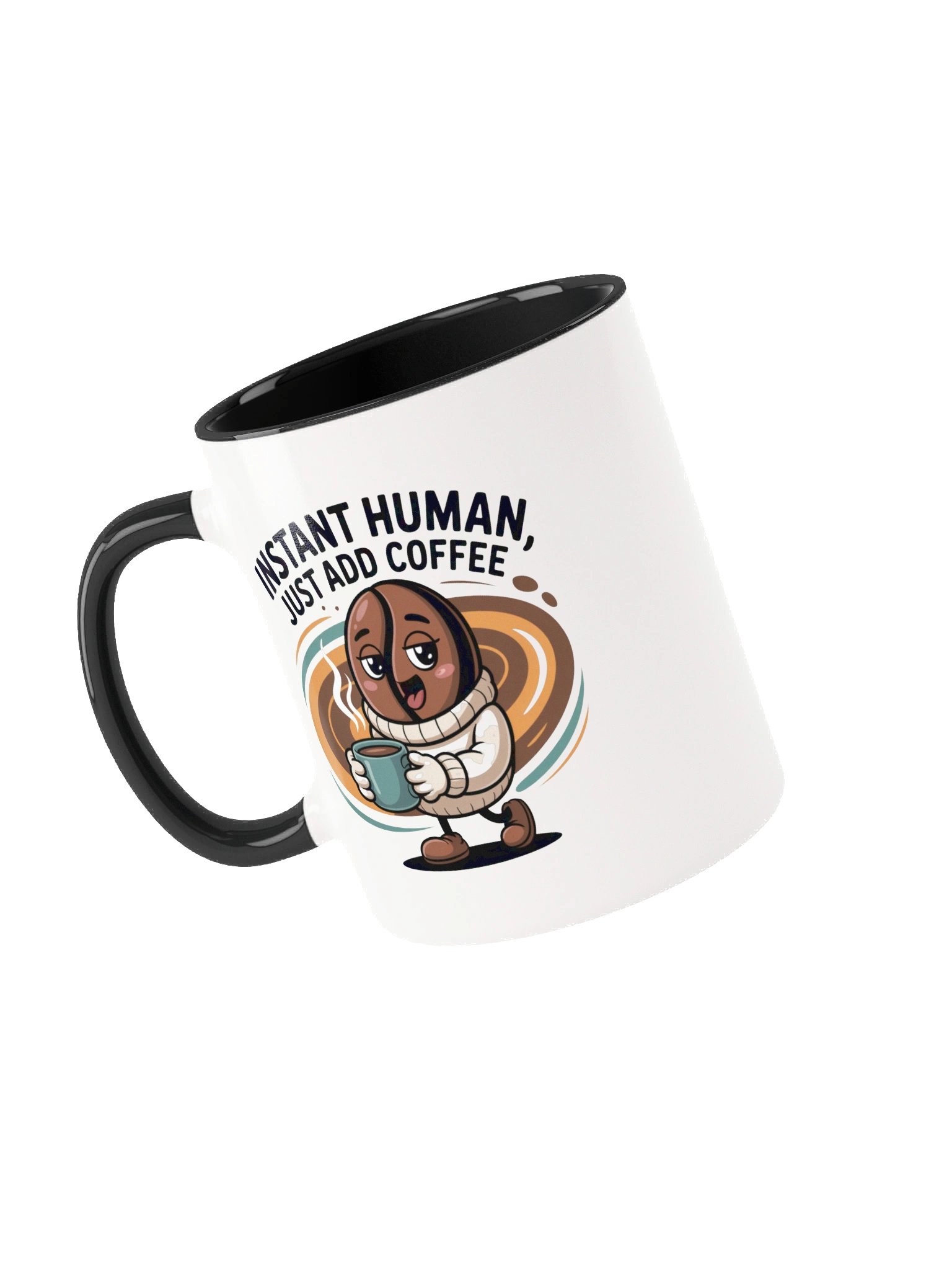 Instant Human Funny Coffee Mug- with Color Inside product image (3)