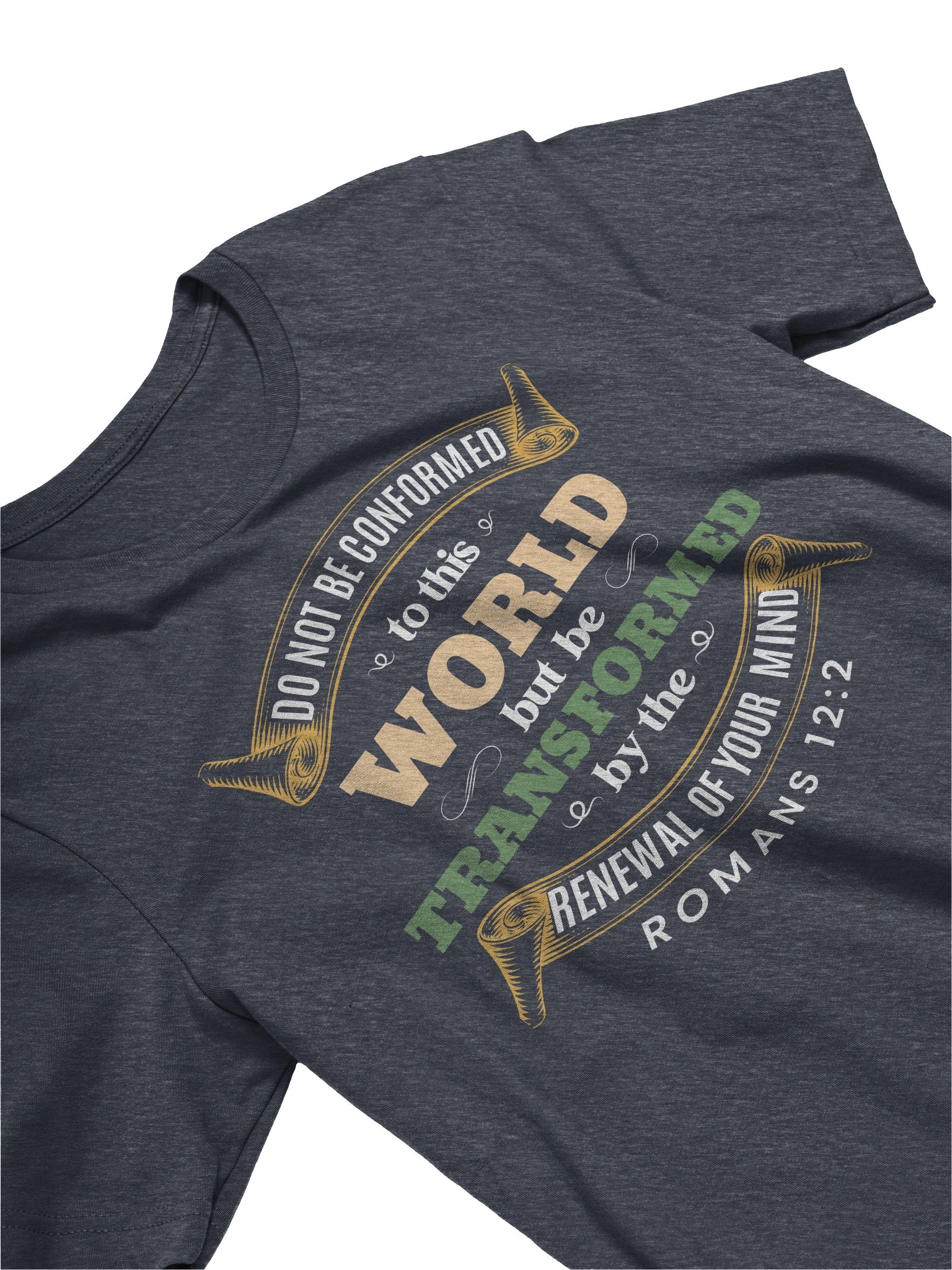 Transformed Text Logo Bella+Canvas Tee product image (18)