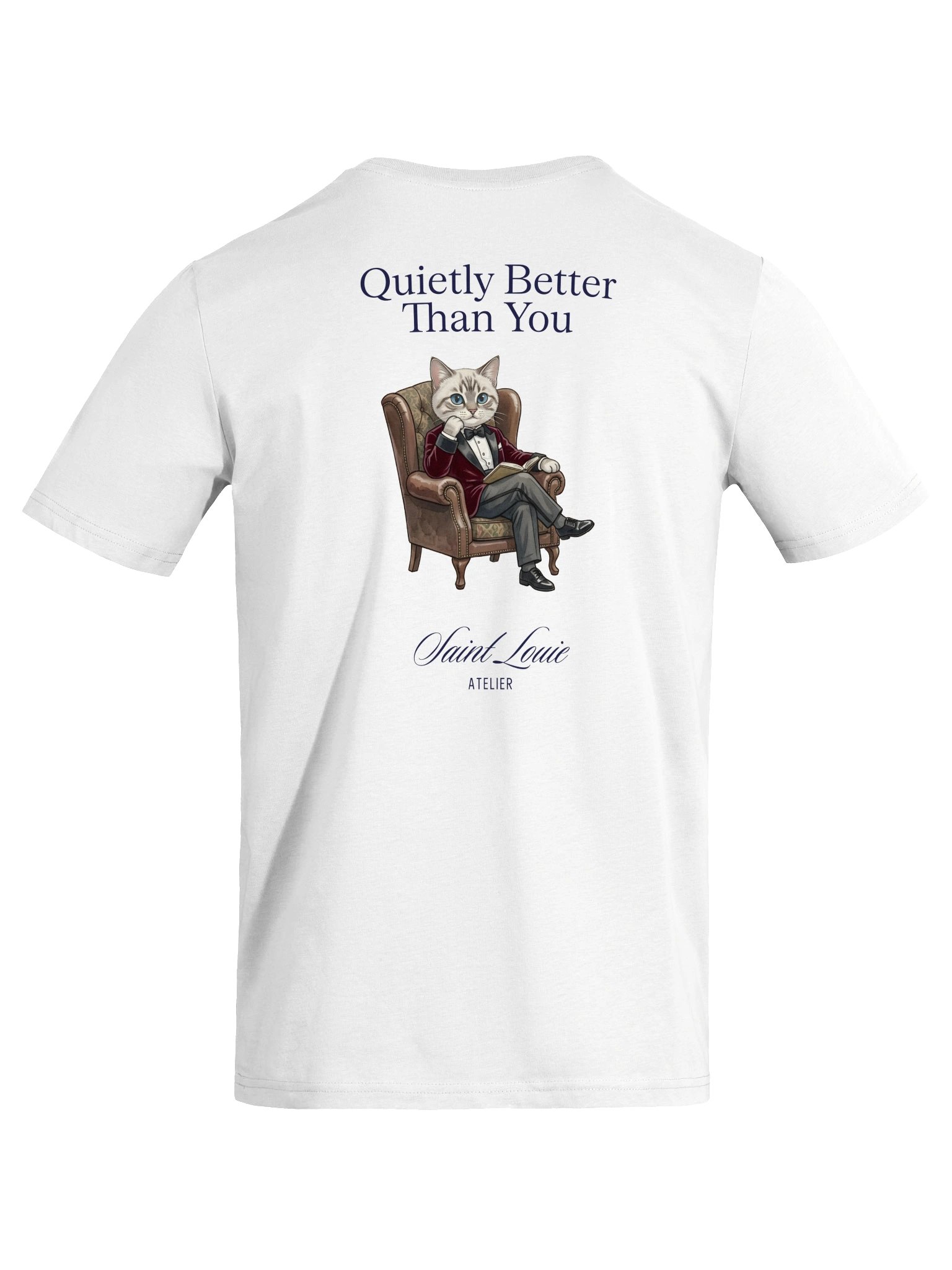 Better than you, Saint Louie Organic soft Tee, White product image (7)