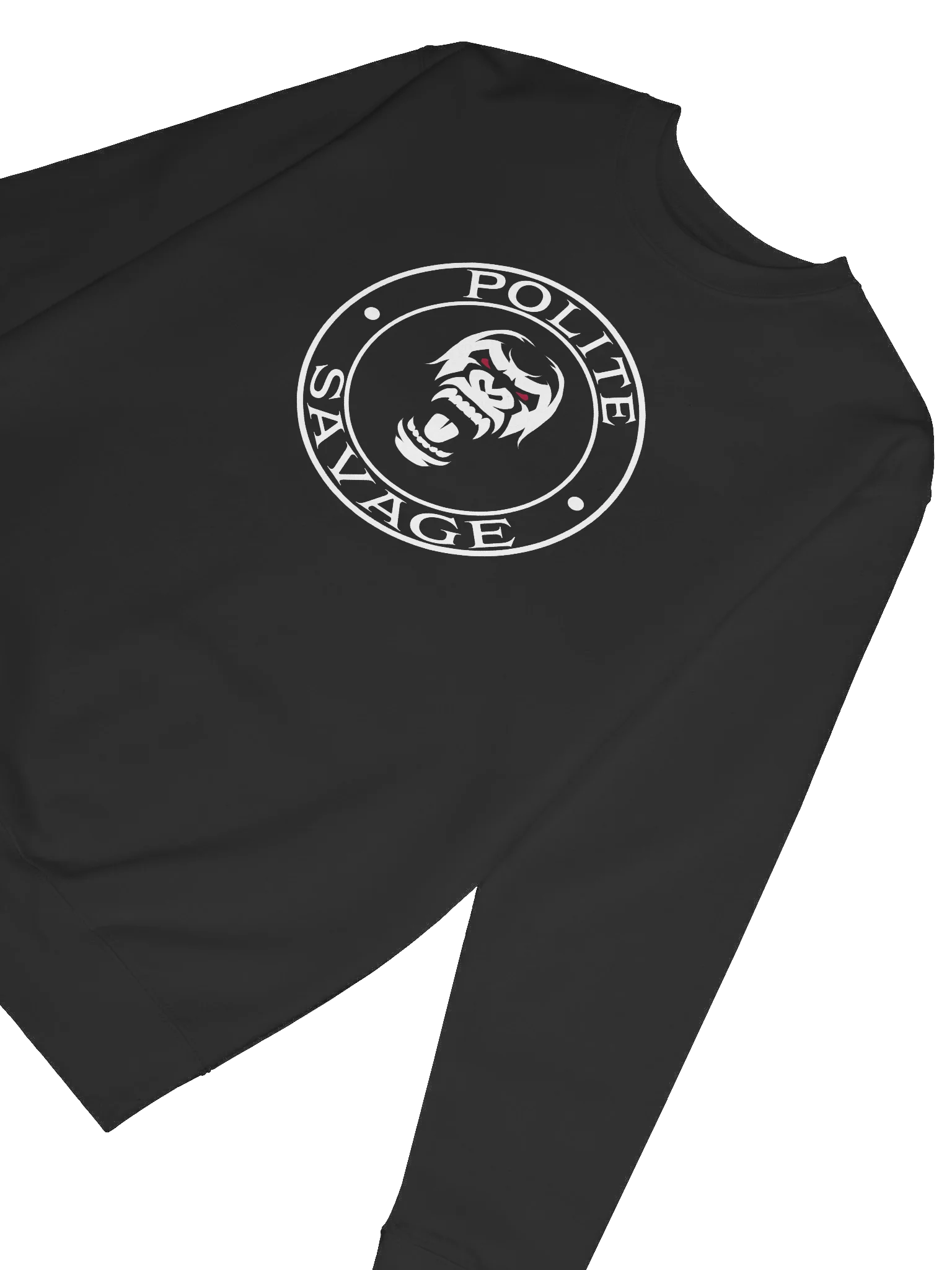 Mad Gorilla Logo- Polite Savage Crewneck Sweater product image (6)