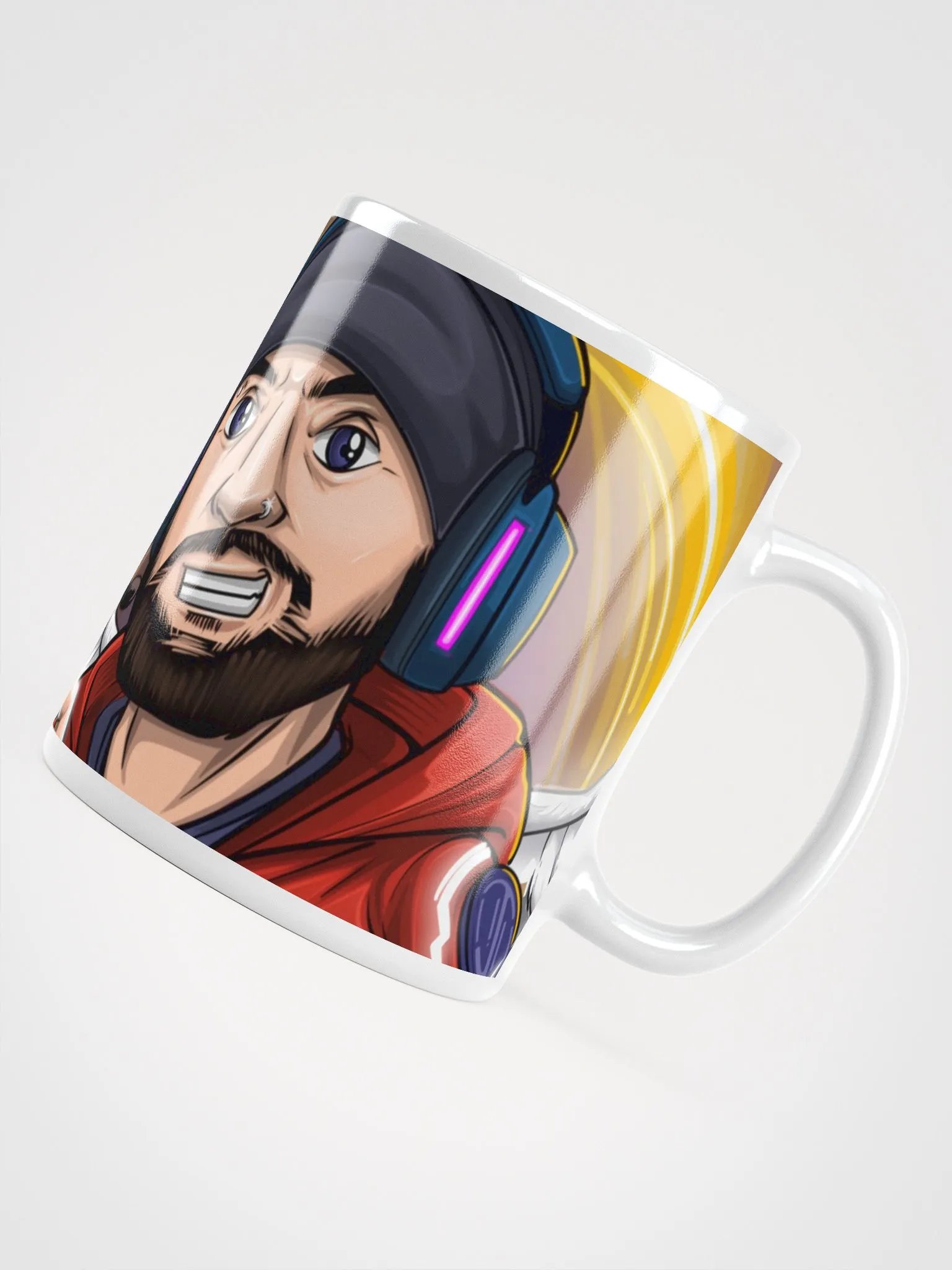 Gaming Cherub Mug (white) product image (4)