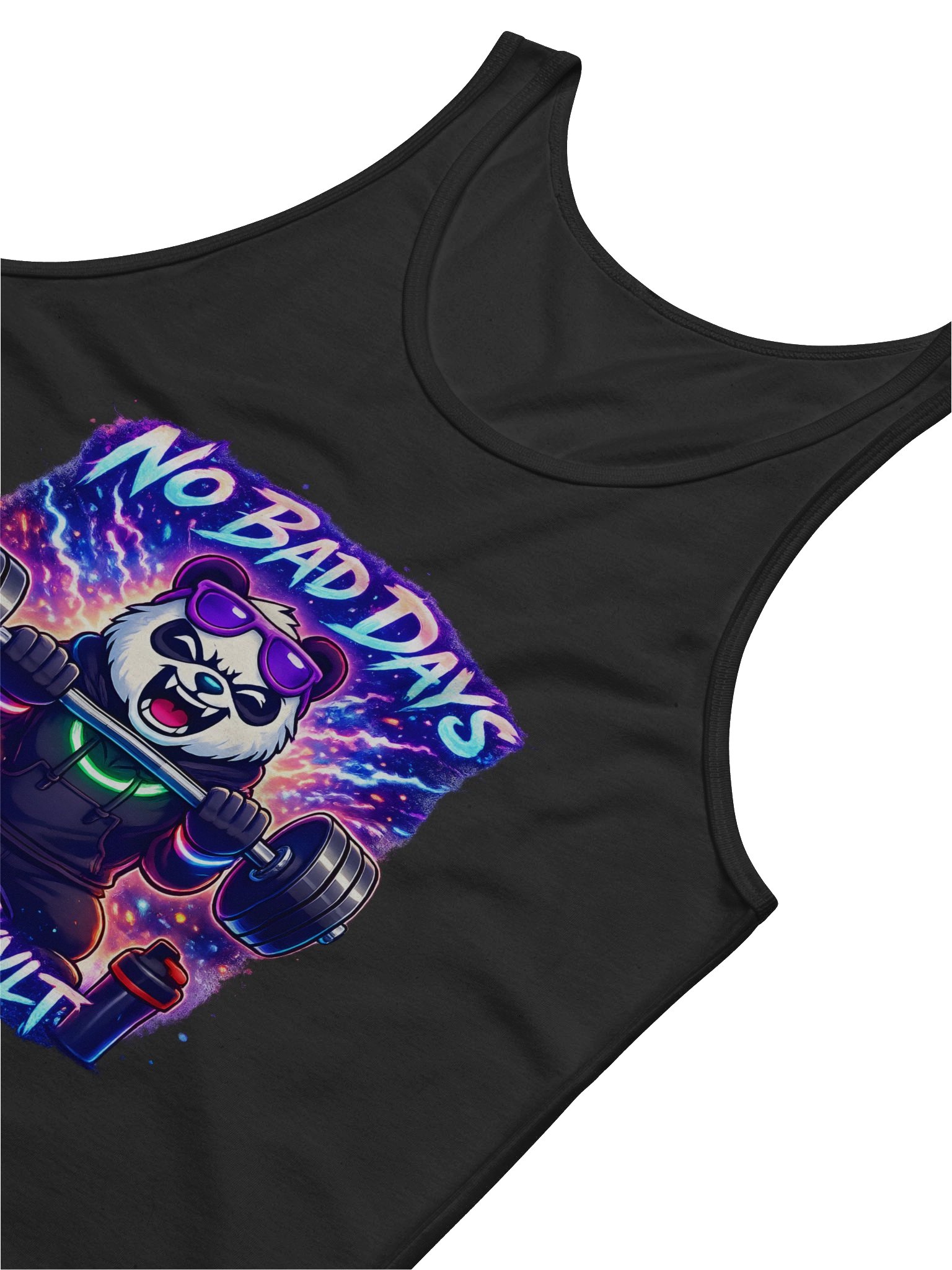 No Bad Days Panda Gym Tank product image (3)
