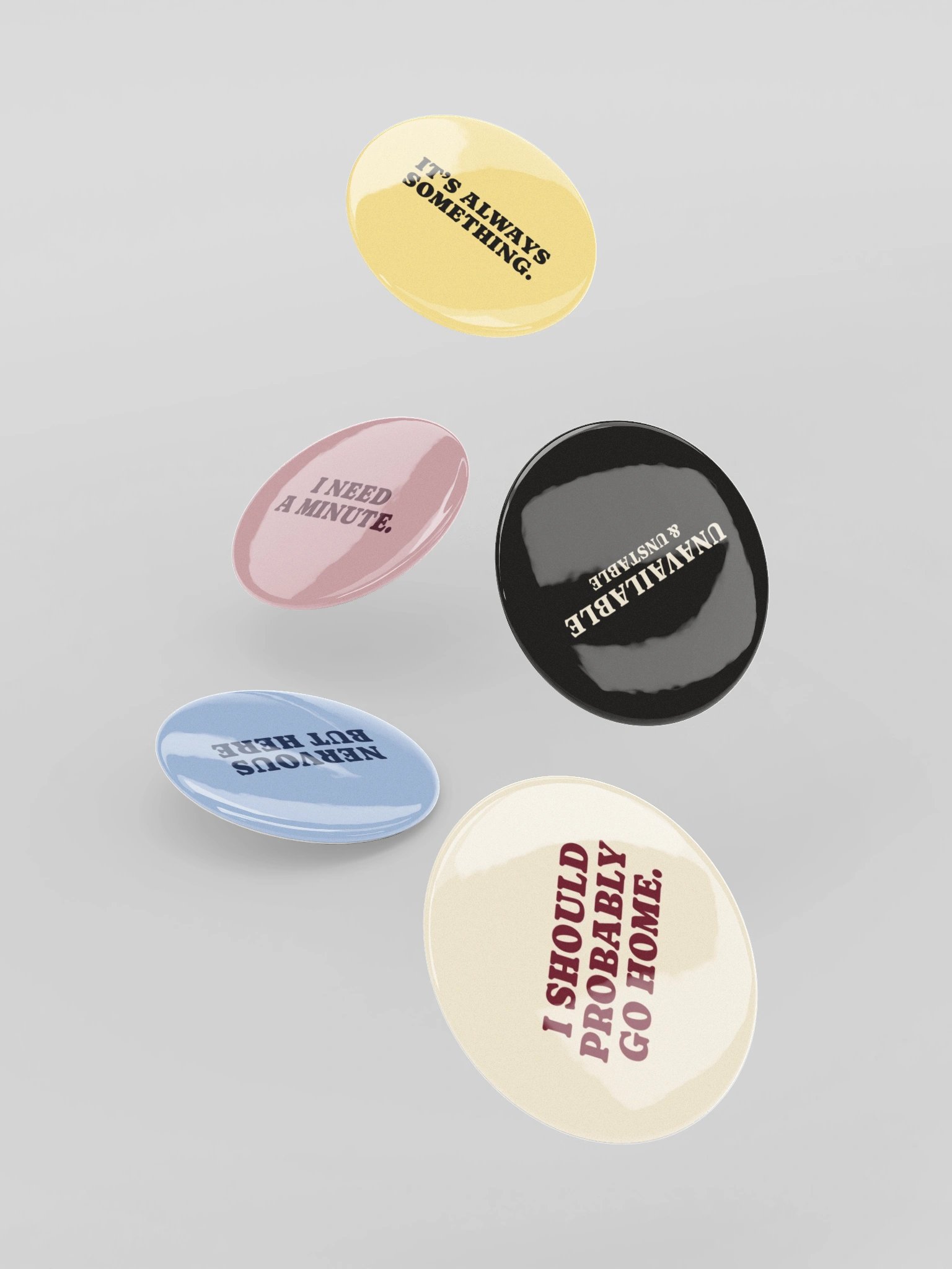 Mood Report Pin Set (5 Pins) product image (5)