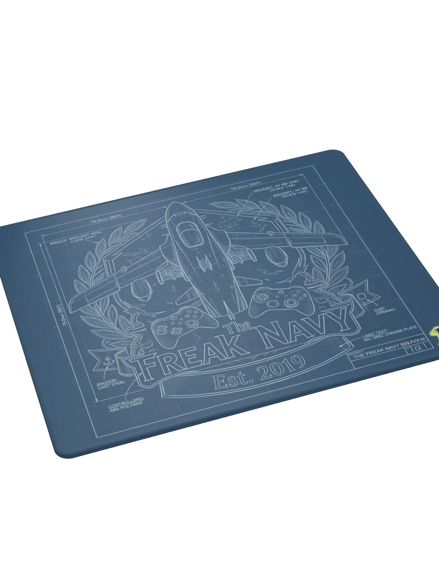 The Freak Navy Gaming Mouse Pad product image (3)