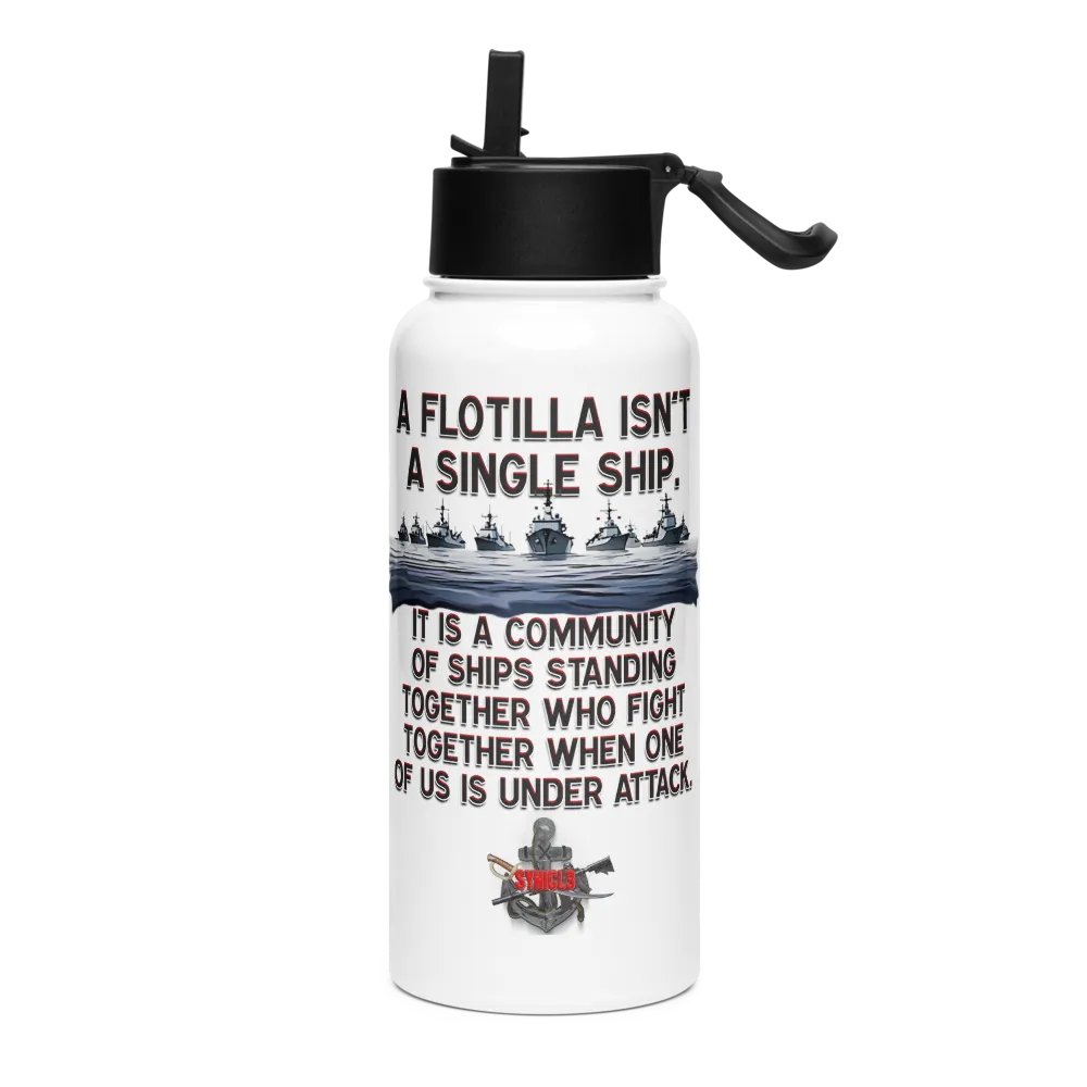 A Flotilla - Bottle w/Straw product image (3)