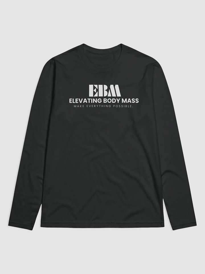EBM Long Sleeve (Black Logo) product image (1)