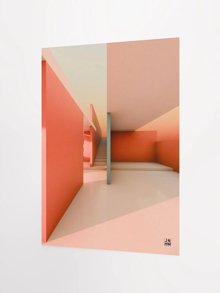 Architectural Landscape - Summer Pastel 03 12"x16" Frameless product image (2)