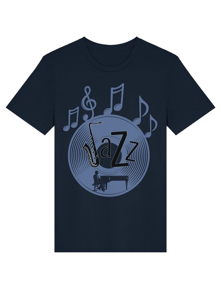 Saxophone Jazz Vibes Organic Tee product image (2)