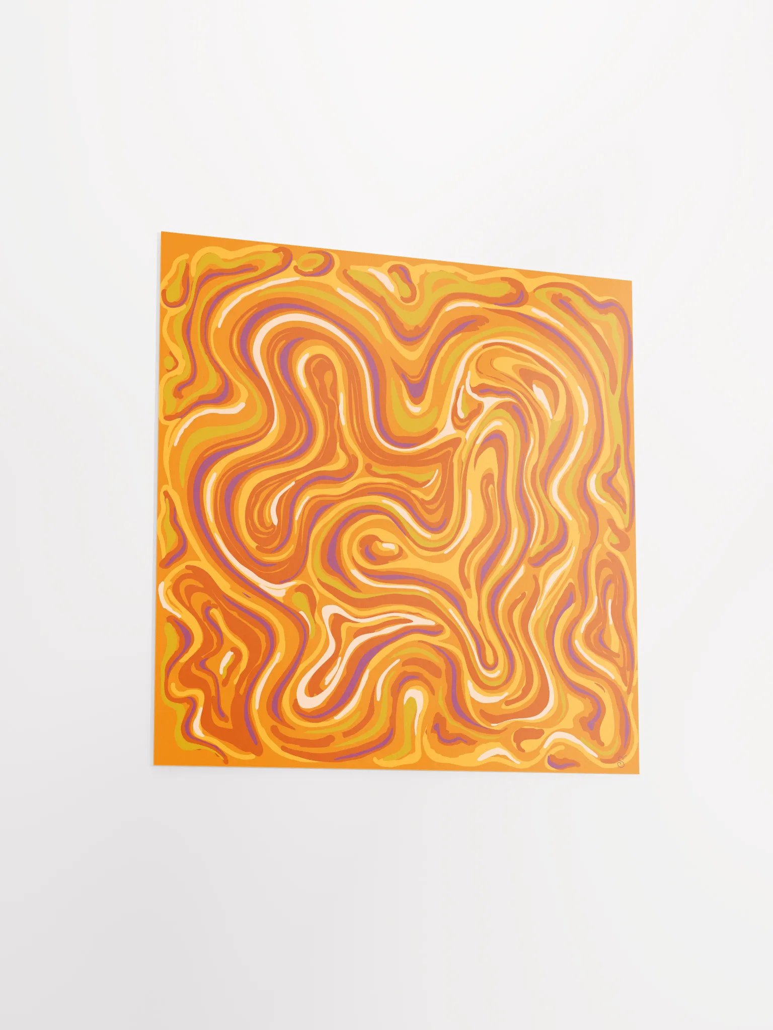Swirling Dreamscape Matte Poster - Stone No. 6 product image (3)