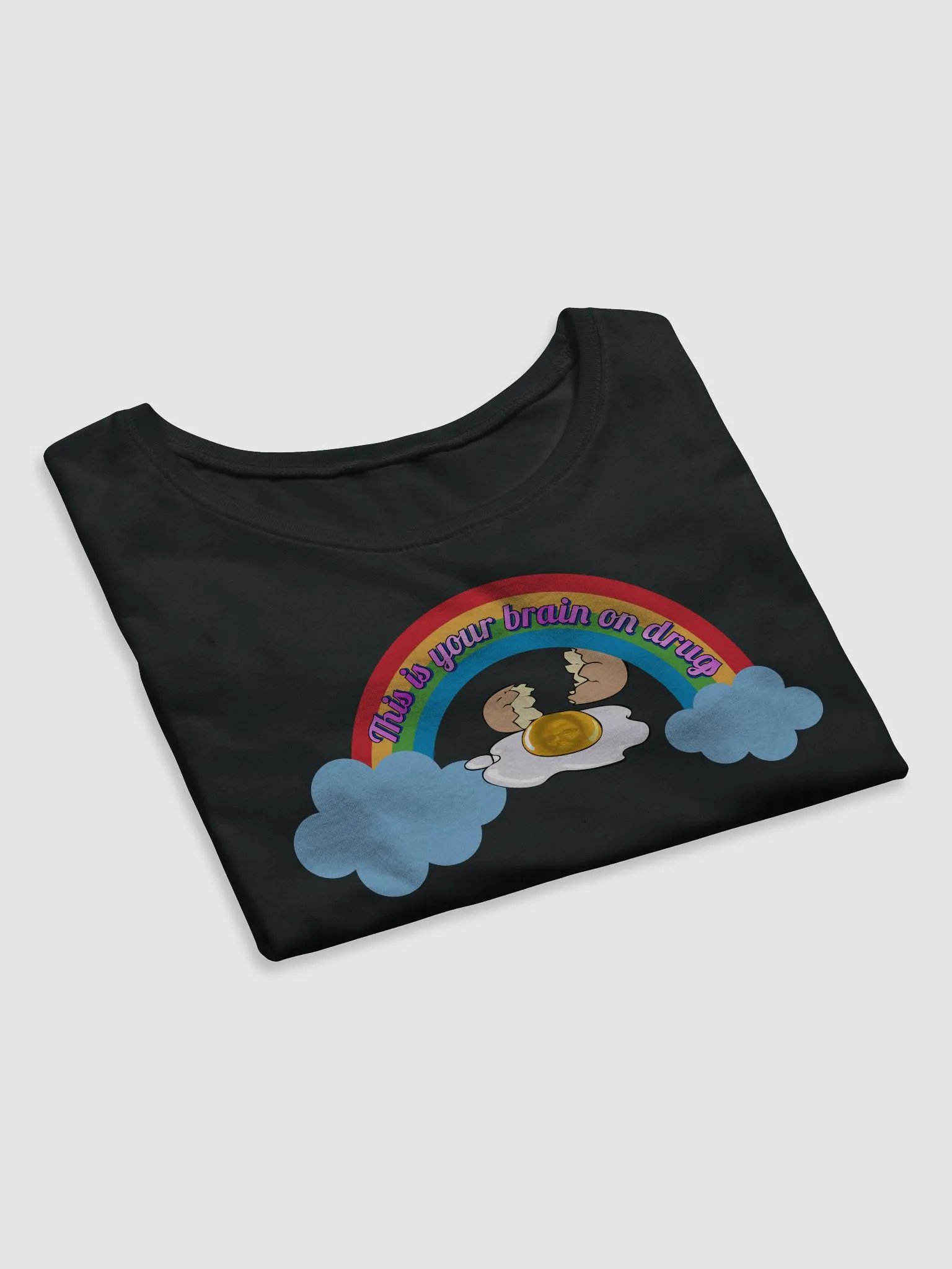 Your Brain on my face Crop product image (4)