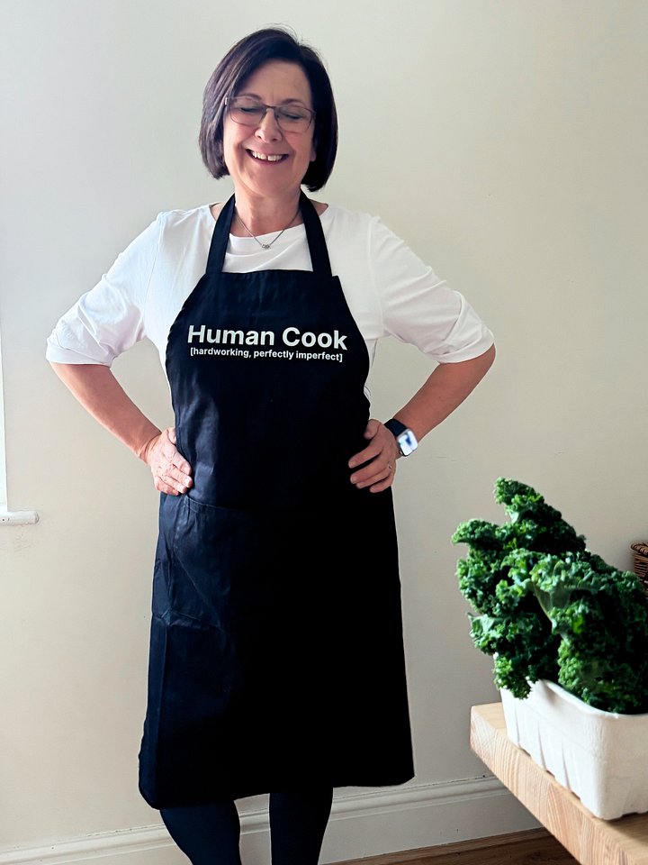 Imperfect Human Cook Apron (Organic Cotton) product image (2)