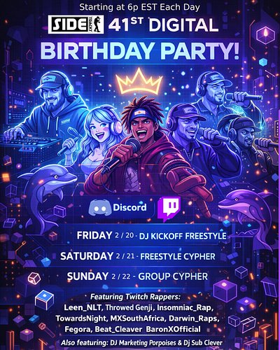 This weekend we’re running The Birthday Link-up for My Birthday Cess Aka SCESSIONS = 41st birthday!

Friday we kick it off wi...