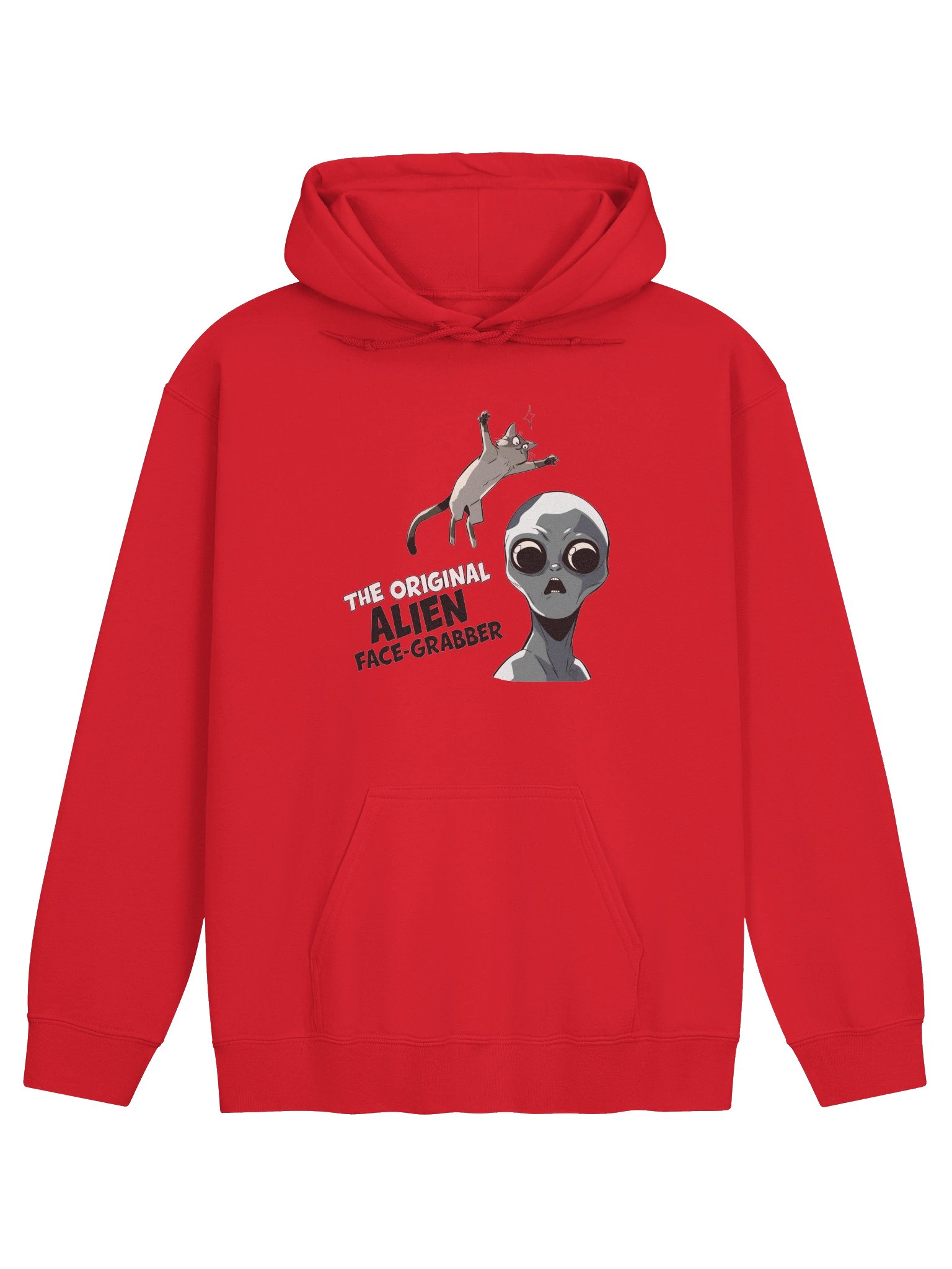 Alien Face Grabber - Unisex Classic Hoodie product image (1)