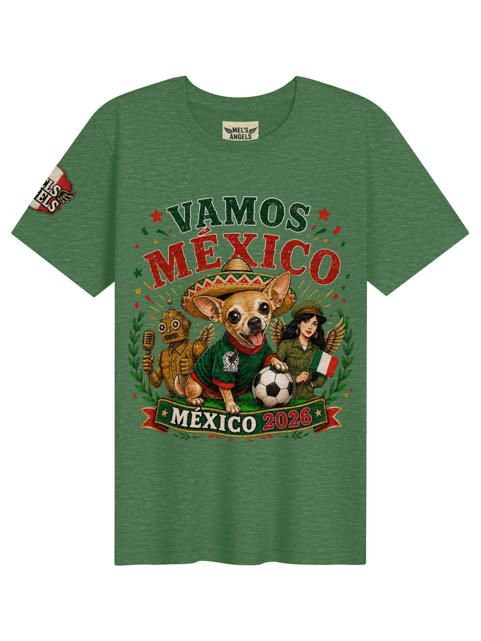 Vamos México 2026 Frank Game Day T-Shirt product image (2)