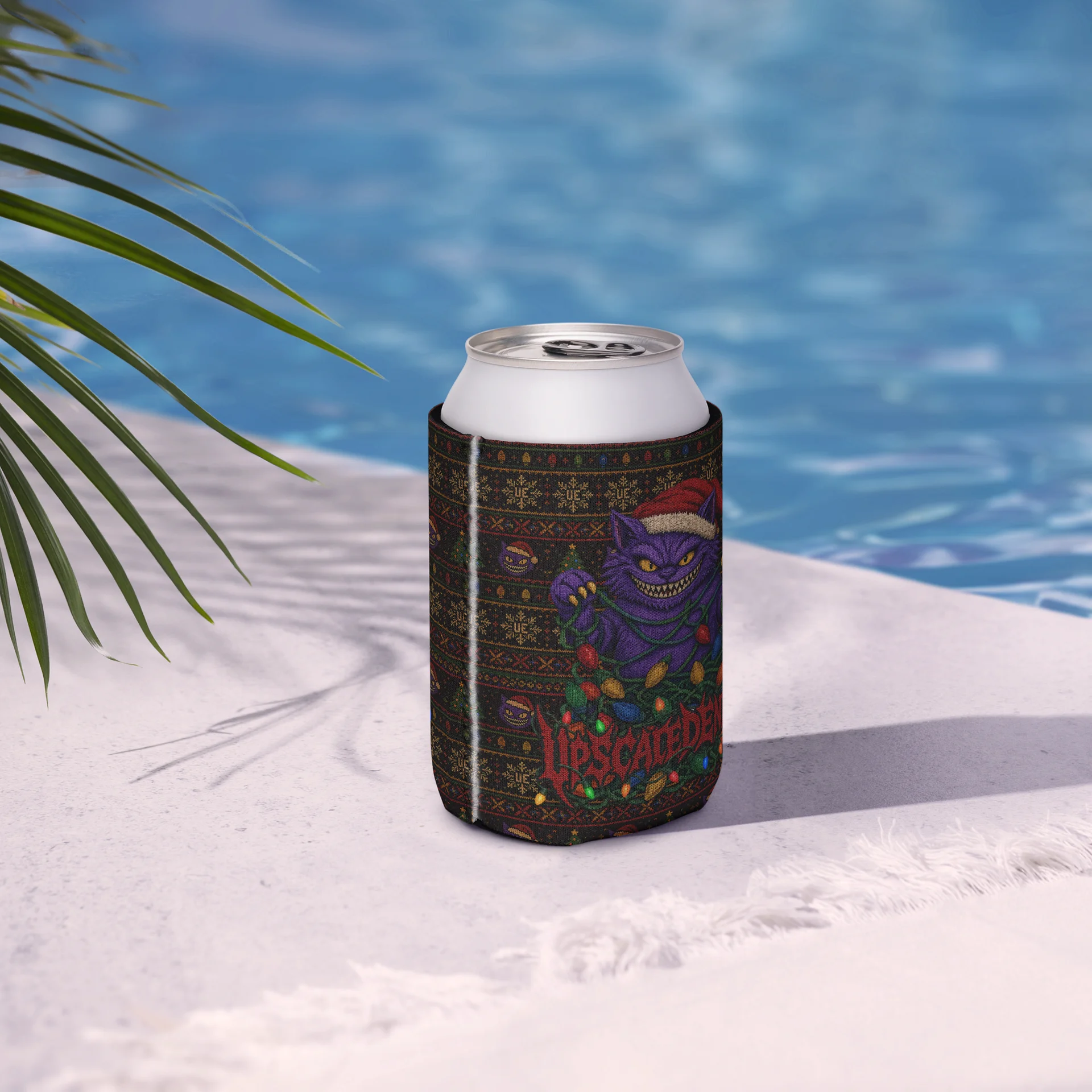 An Upscaled Christmas - Ugly Sweater Can Coozie product image (7)